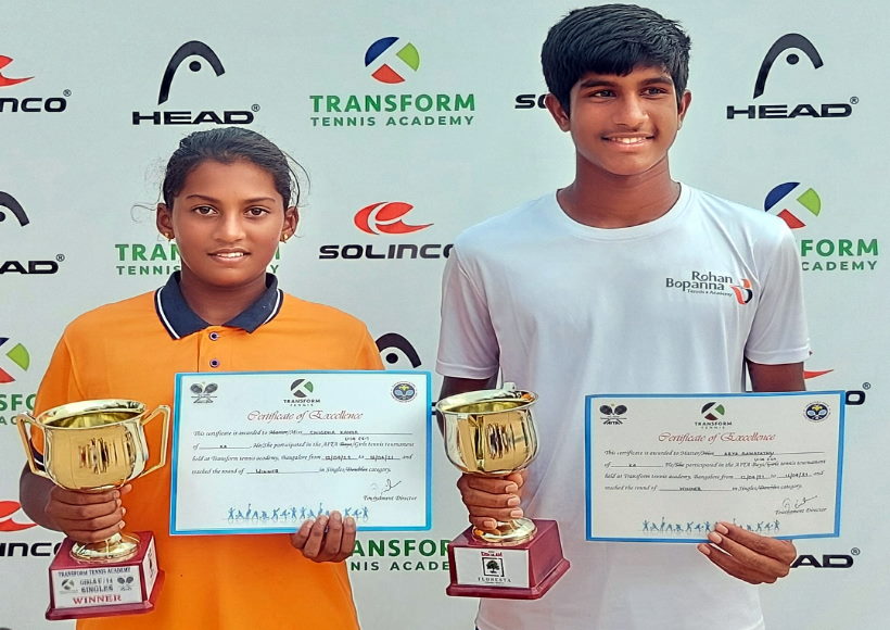 Ganapathy, Snigdha champs