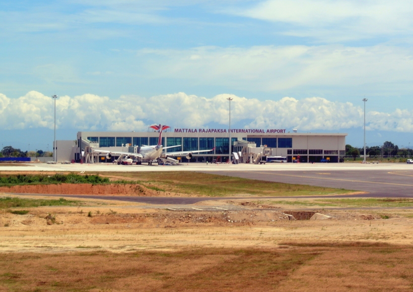 Mattala Rajapaksa International Airport.