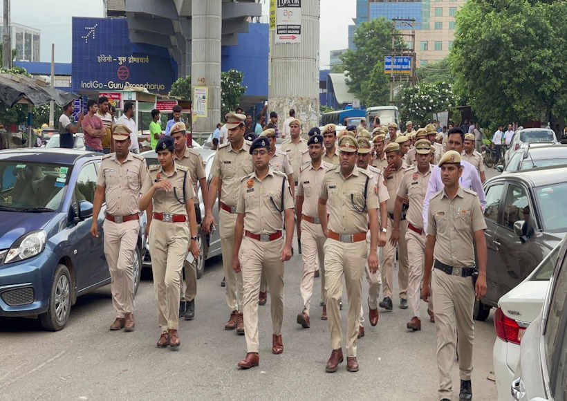 Security enhanced in Gurugram