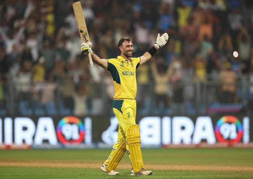 Glenn Maxwell (pic credit ICC "X")