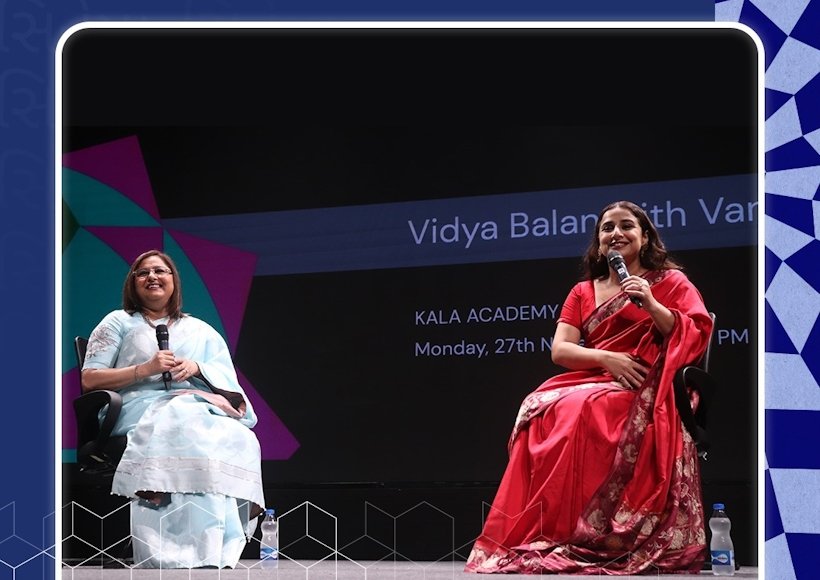 Vidya Balan at IFFI Goa (pic credit IFFIGoa "X")