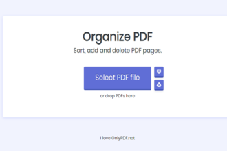 Organize PDF