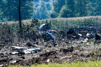 Plane debris