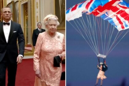 2012 Olympics James Bond sketch with Queen