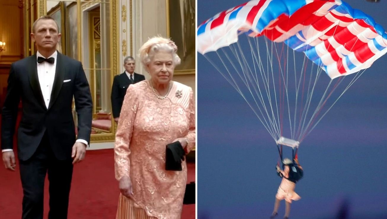 2012 Olympics James Bond sketch with Queen