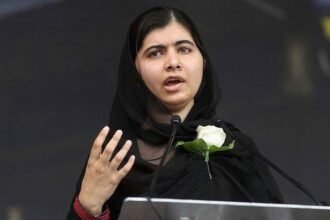 Activist, Nobel Peace Prize winner Malala Yousafzai