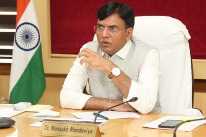 Union Health Minister Mansukh Mandaviya