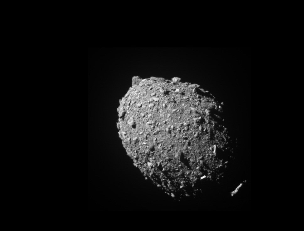 NASA's DART successfully hits targeted asteroid