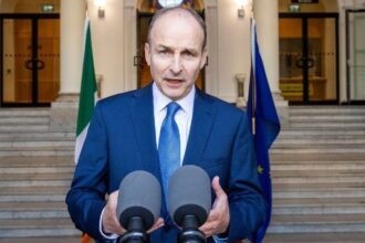 Irish Prime Minister Micheal Martin