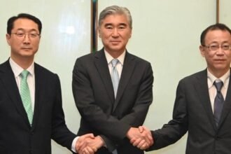 SKorean, US, Japanese nuclear envoys