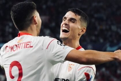 Sevilla beat Copenhagen in UEFA Champions League