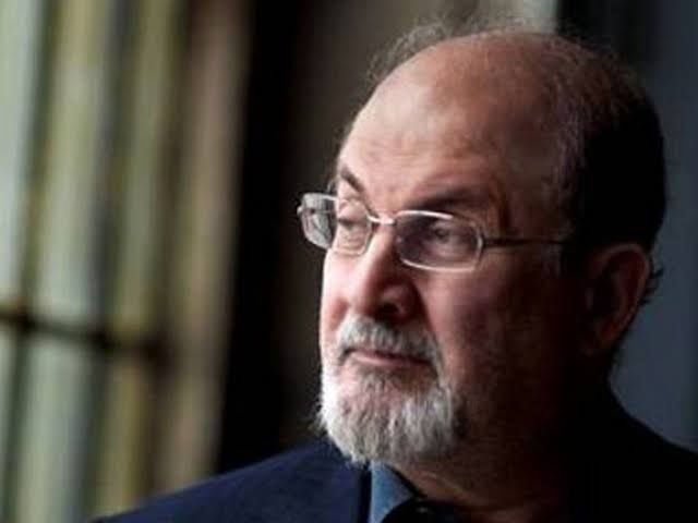 Famous novelist Salman Rushdie