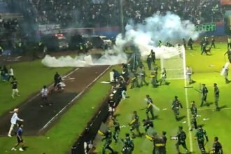 129 people killed after stampede at football match in Indonesia