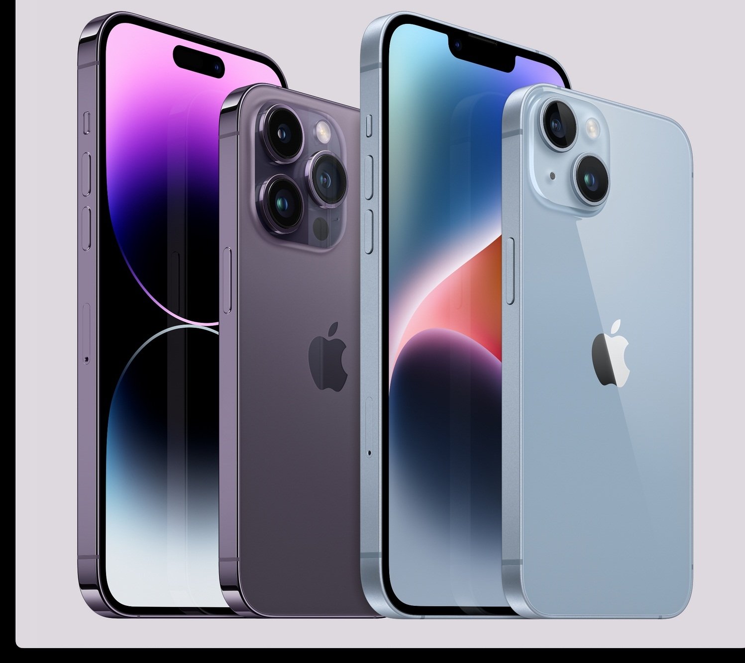 Apple iPhones, 14 and 14 Pro