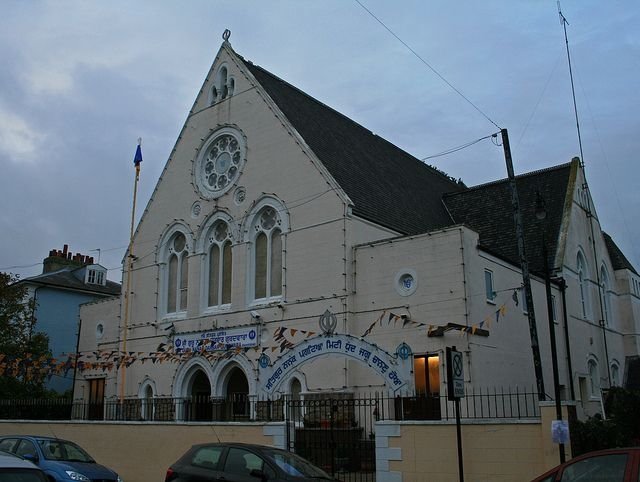Old Sikh temple in Kent
