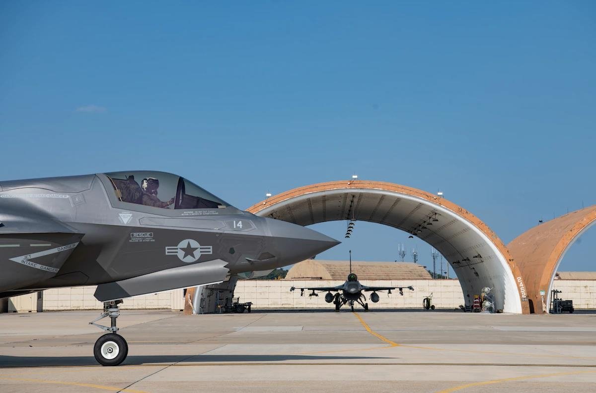 F-35A fighter of the South Korean Air Force