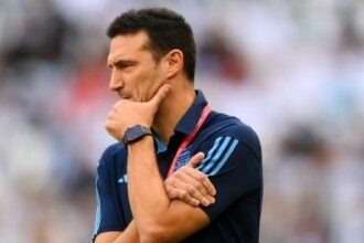 Argentina manager Lionel Scaloni