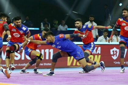 PKL 9 Haryana Steelers and U.P. Yoddhas play out thrilling contest to tie 36-36