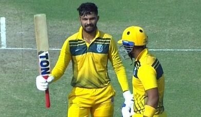 Ruturaj Gaikwad smashes seven sixes in an over