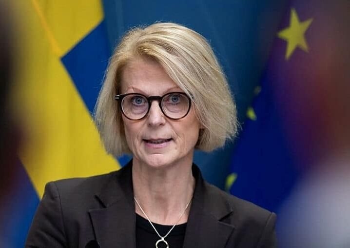 Swedish Finance Minister Elisabeth Svantesson