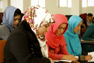 Afghan students