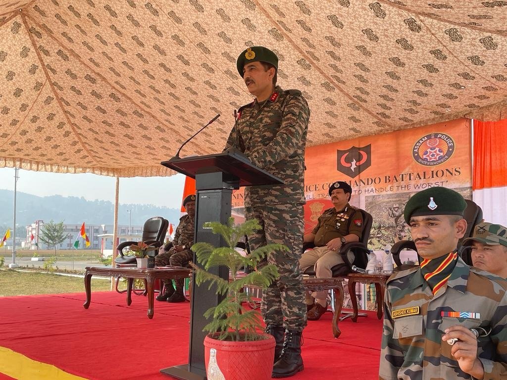 DGP Assam inaugurates police training under the Indian army