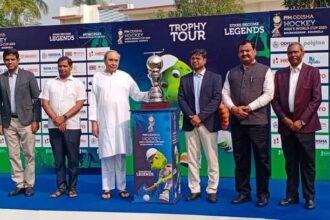 Odisha CM launches trophy tour of FIH Hockey Men's World Cup 2023