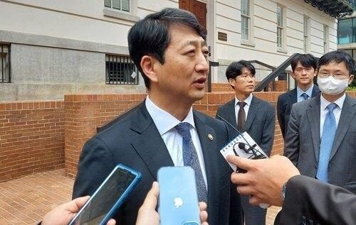 South Korea's Trade Minister Ahn Duk-geun