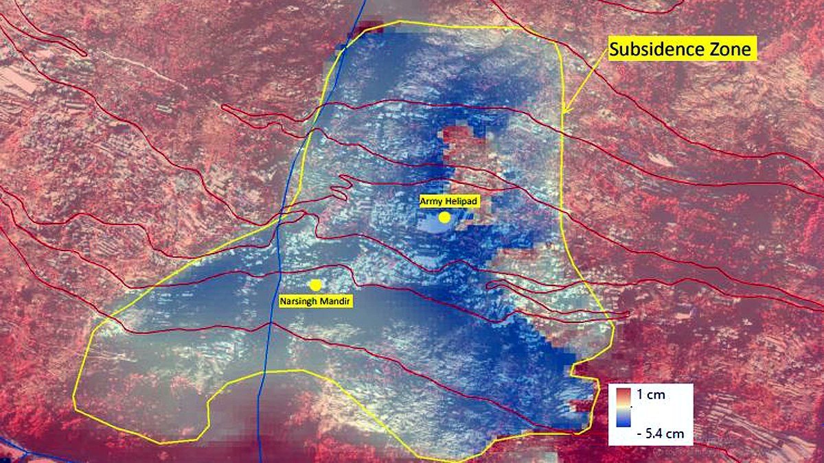 ISRO releases satellite images of Joshimath landslide