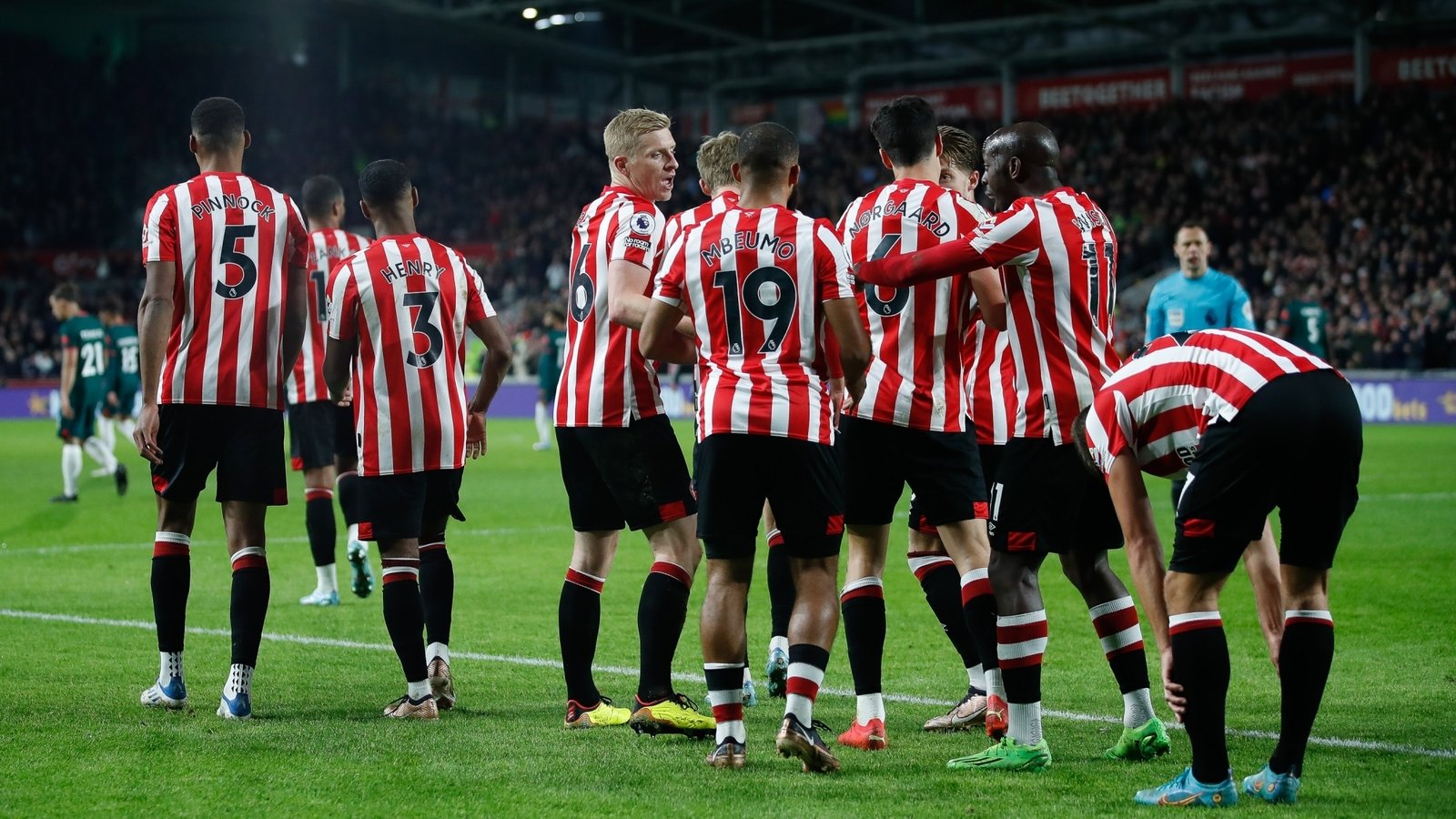 Brentford up to seventh with historic win over Liverpool