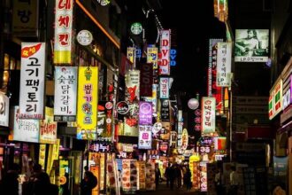 108 Buddhists from Republic of Korea on a 43-day pilgrimage