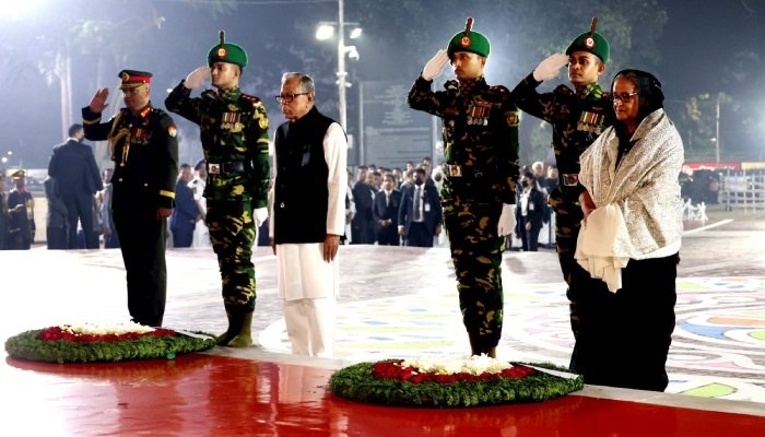 Bangladesh President, PM pay tributes to martyrs on international mother language day