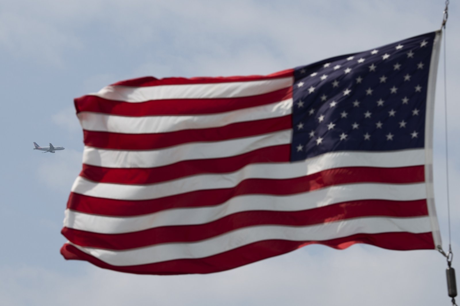 A U.S. national flag