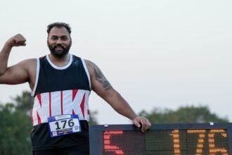 Shot putter Tajinderpal Singh Toor wins gold