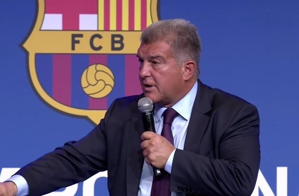 FC Barcelona President Joan Laporta