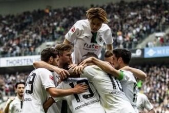 Monchengladbach beat Wolfsburg in Bundesliga