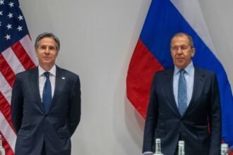 US Secretary of State Antony Blinken meets Russian Foreign Minister Sergey Lavrov