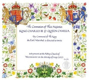 Invites issued for King Charles' coronation on May 6