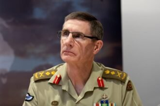 Australian Defence Force chief Angus Campbell
