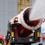 Australia's first remote controlled fire fighting remote controlled robot