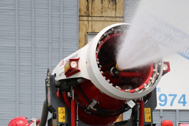 Australia's first remote controlled fire fighting remote controlled robot