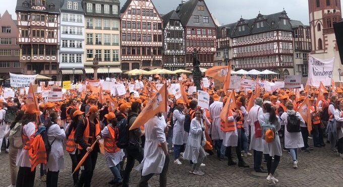 German doctors stage nationwide strike