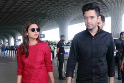 Raghav Chadha and actor Parineeti Chopra