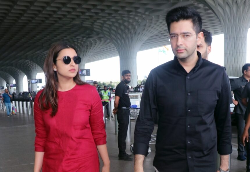 Raghav Chadha and actor Parineeti Chopra