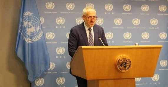 UN chief's spokesperson tests positive for COVID-19