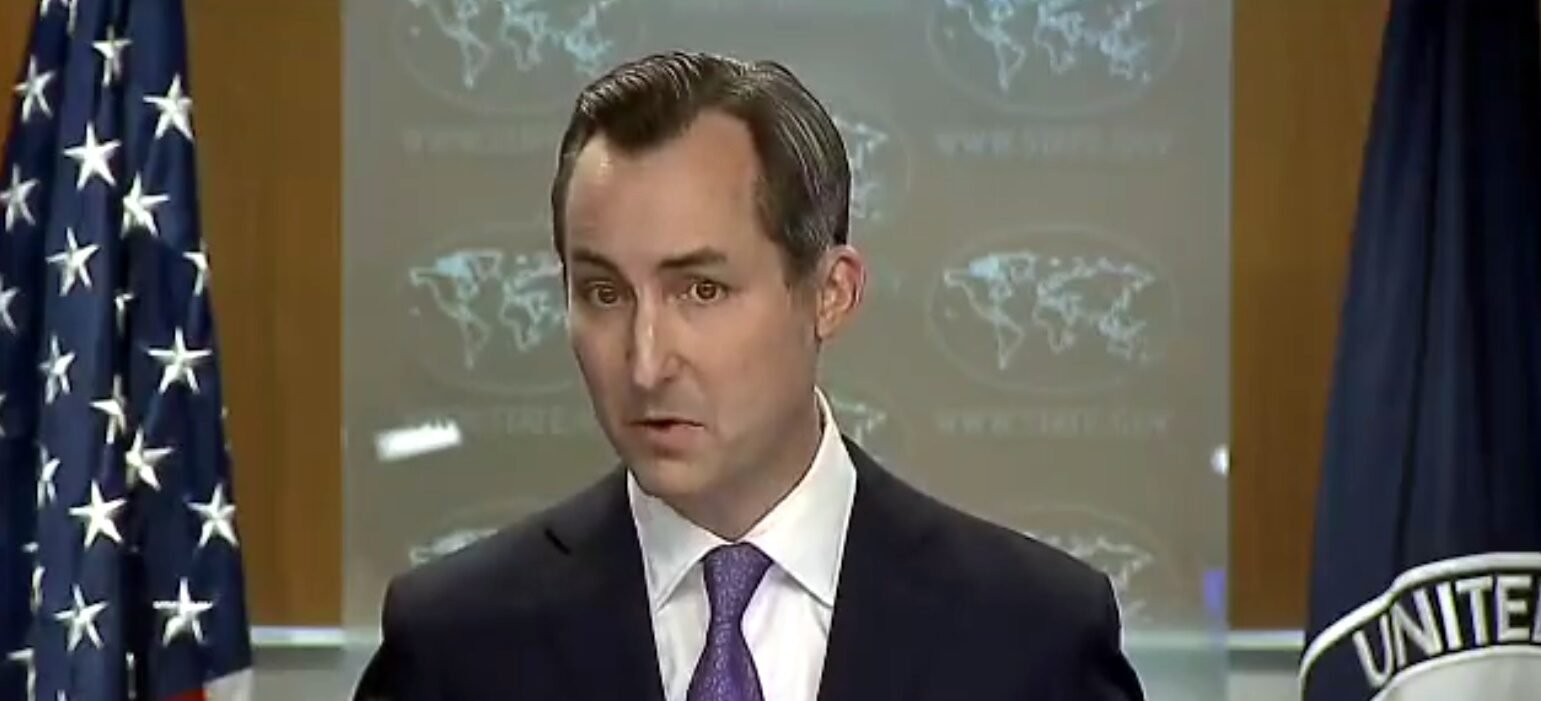 US State Department spokesman Matthew Miller