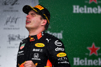 Red Bull Racing's Formula One driver Max Verstappen