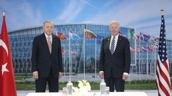 Turkish President Recep Tayyip Erdogan and US President Joe Biden