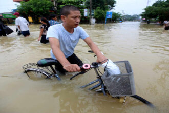 Record Rainfall Hits Myanmar