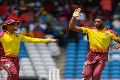 Shai Hope and Oshane Thomas